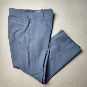 Hi-Tec Pants Mens 38x30 Blue Stretch Lightweight Performance Hiking Outdoor
